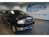 2008 Black Ford F150 Lariat SuperCrew 4x4 #19890724