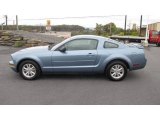 2008 Windveil Blue Metallic Ford Mustang V6 Deluxe Coupe #19951901