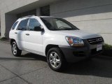 2008 Clear White Kia Sportage LX V6 4x4 #19949389