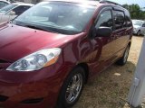 2007 Salsa Red Pearl Toyota Sienna LE #19953714