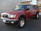 Impulse Red Pearl Toyota Tacoma in 2003