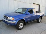 1999 Deep Crystal Blue Nissan Frontier SE Extended Cab 4x4 #20007263