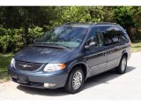 2001 Steel Blue Pearl Chrysler Town & Country Limited #20011077