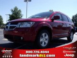 2010 Inferno Red Crystal Pearl Coat Dodge Journey SXT #20009323
