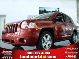 2010 Inferno Red Crystal Pearl Jeep Compass Sport #20009286