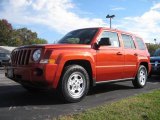 2010 Sunburst Orange Pearl Jeep Patriot Sport 4x4 #20018594