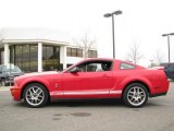 2008 Torch Red Ford Mustang Shelby GT500 Coupe #20016902