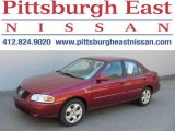2005 Inferno Red Nissan Sentra 1.8 S #20015944
