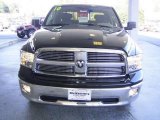 2010 Brilliant Black Crystal Pearl Dodge Ram 1500 Big Horn Crew Cab 4x4 #20083219