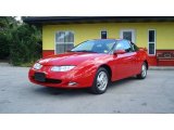 2002 Bright Red Saturn S Series SC2 Coupe #20077314