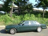 British Racing Green Jaguar XJ in 1999