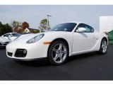 2009 Carrara White Porsche Cayman  #18799152
