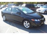 2007 Nighthawk Black Pearl Honda Civic EX Sedan #20078906