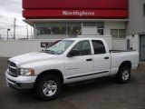 2002 Bright White Dodge Ram 1500 SLT Plus Quad Cab 4x4 #2004075