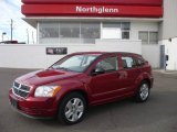 2007 Inferno Red Crystal Pearl Dodge Caliber SXT #2004058