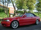 2004 Electric Red BMW 3 Series 330i Convertible #20139734