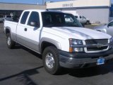 2004 Summit White Chevrolet Silverado 1500 Z71 Extended Cab 4x4 #20143875