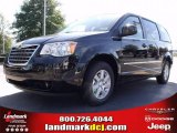 2010 Brilliant Black Crystal Pearl Chrysler Town & Country Touring #20135449