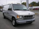 Silver Metallic Ford E Series Van in 2000