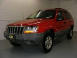2000 Jeep Grand Cherokee Flame Red