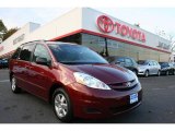 2006 Salsa Red Pearl Toyota Sienna LE #20136224