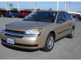 2005 Light Driftwood Metallic Chevrolet Malibu Sedan #20133876