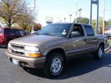 2003 Sandalwood Metallic Chevrolet S10 LS Crew Cab 4x4 #20224434