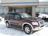 2007 Dark Cherry Metallic Ford Explorer Eddie Bauer 4x4 #2023849