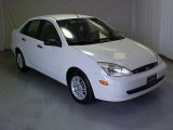 2000 Cloud 9 White Ford Focus ZTS Sedan #20241499