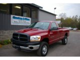 Inferno Red Crystal Pearl Dodge Ram 2500 in 2006