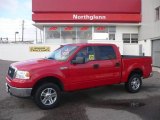 2007 Bright Red Ford F150 XLT SuperCrew 4x4 #20230147