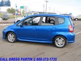 2008 Vivid Blue Pearl Honda Fit Sport #20225910