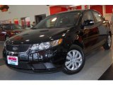 2010 Ebony Black Kia Forte EX #20233887