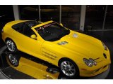 2008 Yellow Mercedes-Benz SLR McLaren Roadster #20241956
