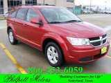 2009 Inferno Red Crystal Pearl Dodge Journey SXT #20237303
