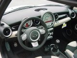 2009 Mini Cooper John Cooper Works Clubman Ray Cream White Leather/Black Cloth Interior