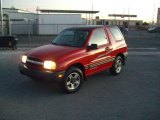 2002 Wildfire Red Chevrolet Tracker 4WD Convertible #20303090