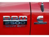 2007 Dodge Ram 2500 Laramie Mega Cab 4x4 Marks and Logos