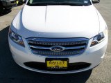 2010 White Platinum Metallic Tri-Coat Ford Taurus Limited #20297688