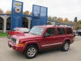 2006 Inferno Red Pearl Jeep Commander Limited 4x4 #20296657