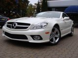 2009 Diamond White Metallic Mercedes-Benz SL 550 Roadster #20308922