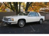 White Cadillac DeVille in 1987