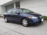 2008 Royal Blue Pearl Honda Civic LX Sedan #20304405