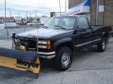 1999 Onyx Black GMC Sierra 2500 SL Regular Cab 4x4 #20366086