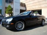 2009 Black Mercedes-Benz CLK 350 Cabriolet #20453778