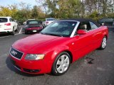 2003 Amulet Red Audi A4 1.8T Cabriolet #20444823