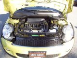 2009 Mini Cooper S Convertible 1.6 Liter Turbocharged DOHC 16-Valve 4 Cylinder Engine