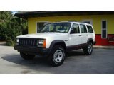 1996 Stone White Jeep Cherokee Sport #20459712