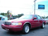 Toreador Red Metallic Ford Crown Victoria in 2000