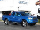 Speedway Blue Toyota Tacoma in 2008